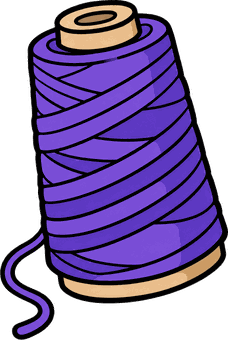 Anya Molyviatis&rsquo;s Tiny Talks icon: a spool of yarn