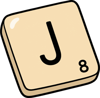 Jesse Day&rsquo;s Tiny Talks icon: a Scrabble tile